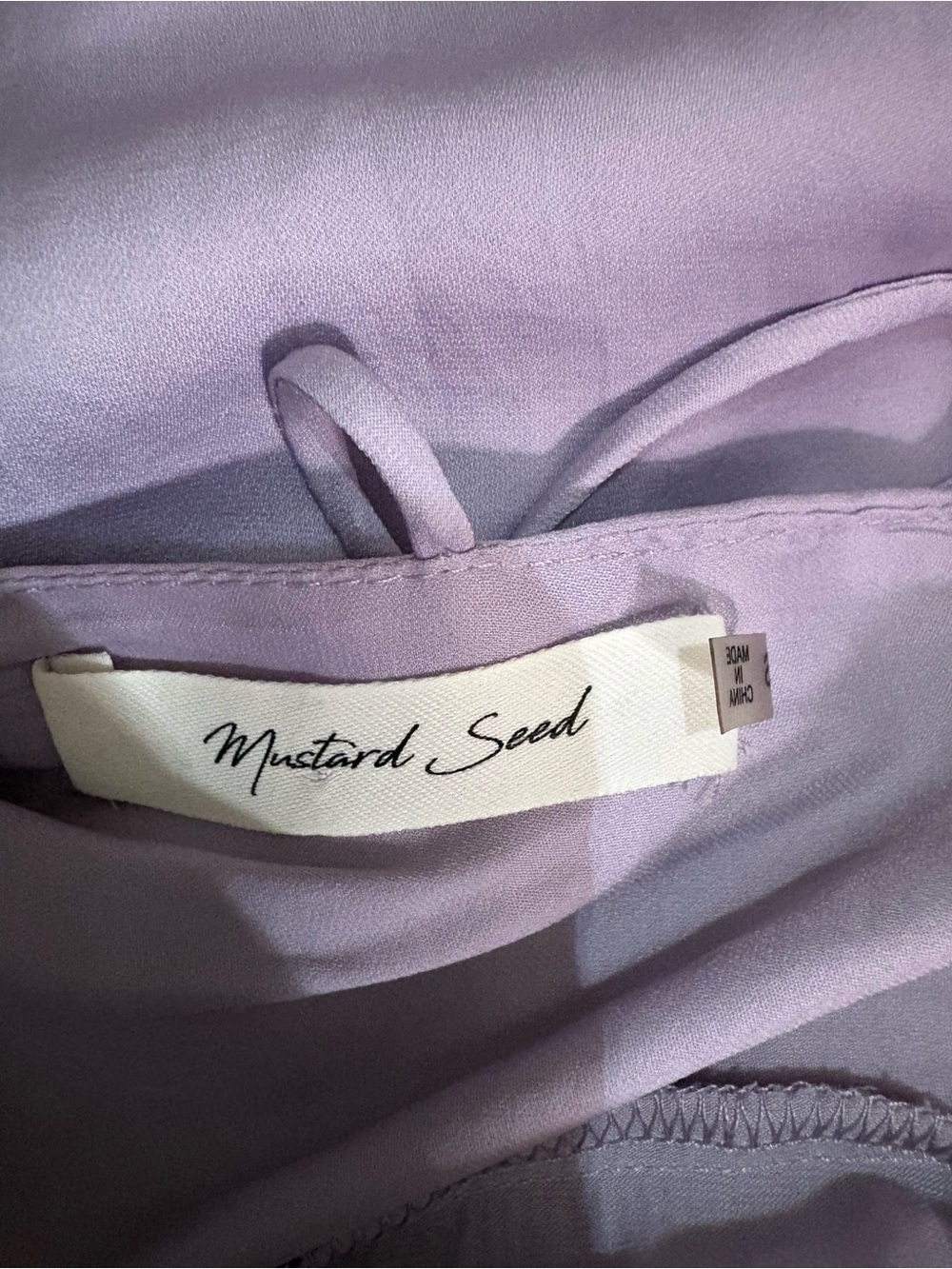 Mustard Seed Light Lavender Women's Dress - Picture 5 of 6